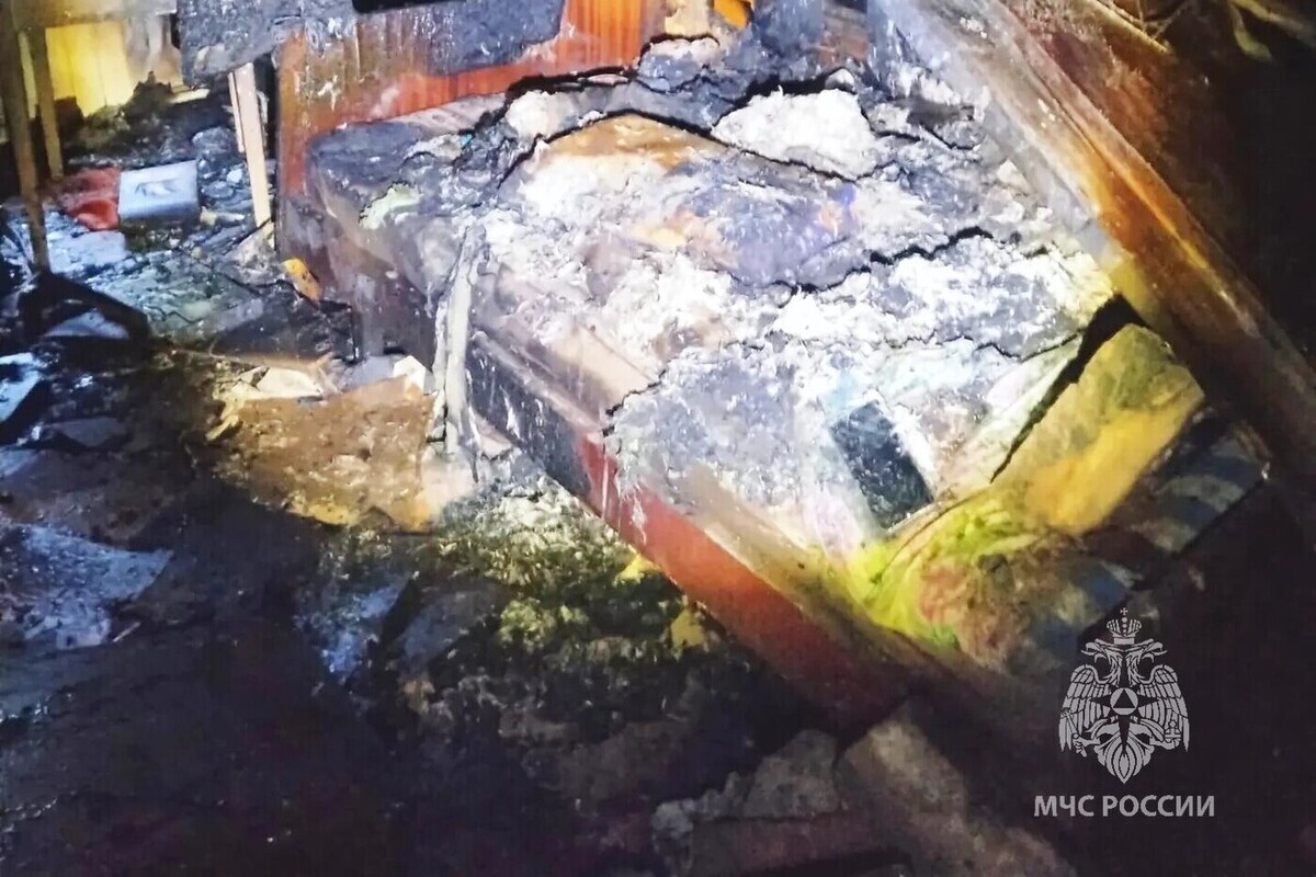 Короткое замыкание могло стать причиной пожара в Невеле