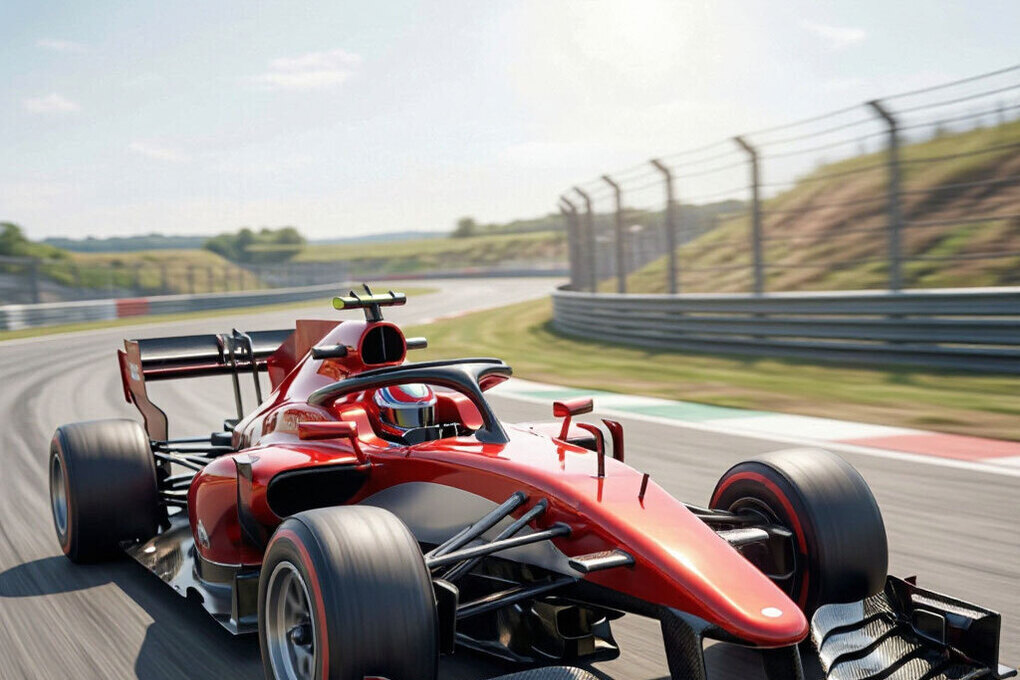 На новой трассе F1 в Мадриде произошла авария с возгоранием болида