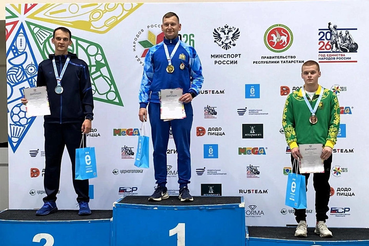 Стрелок Леонид Екимов завоевал золото Спартакиады народов России