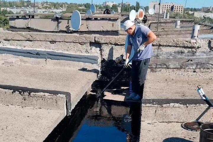 Калмыцкие строители завершили очередной этап восстановления Антрацита