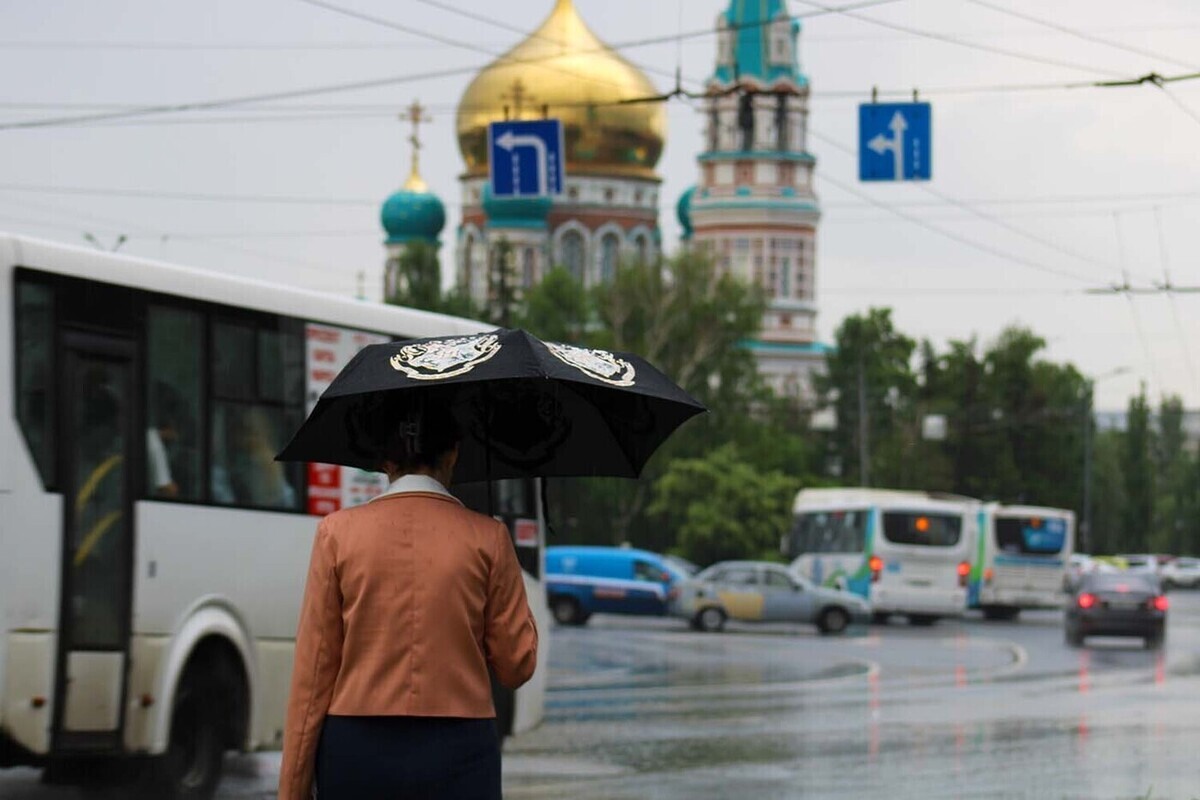 В Омске 12 сентября ожидаются жара до +31 градуса, дождь и гроза