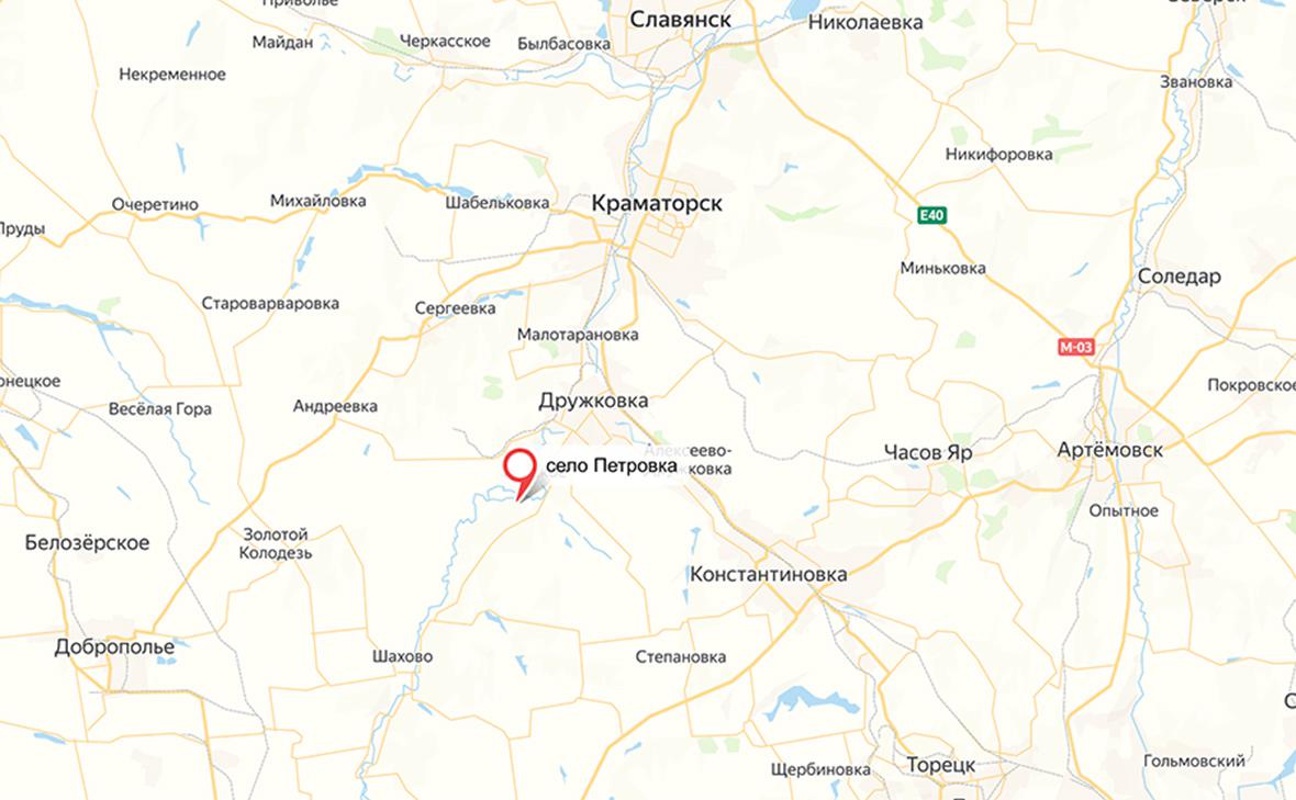 Минобороны заявило о контроле над Петровкой в ДНР