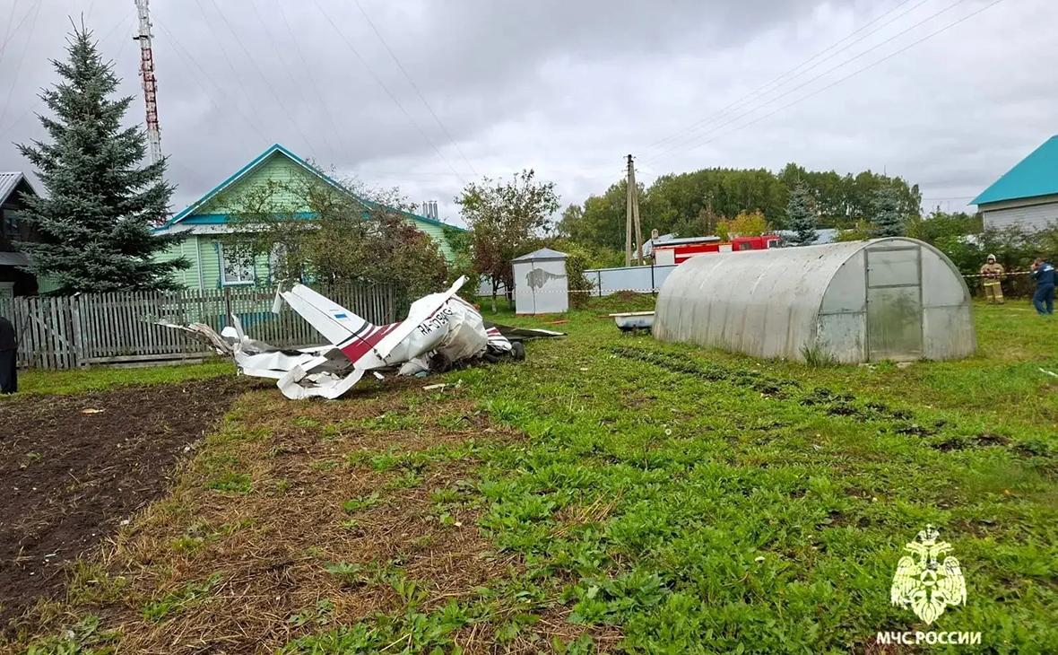 В Татарстане два человека погибли при крушении легкомоторного самолета