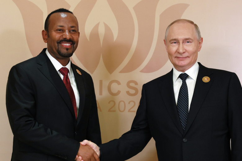 В Кремле раскрыли темы переговоров Путина и премьера Эфиопии