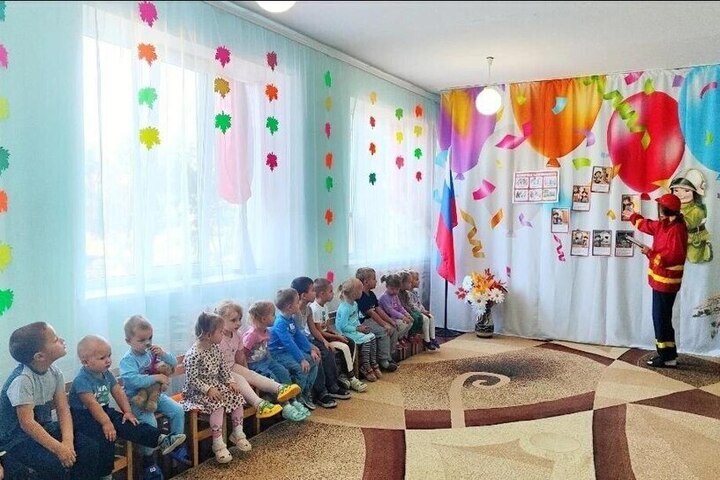 В детском саду Скадовского округа провели День пожарной безопасности