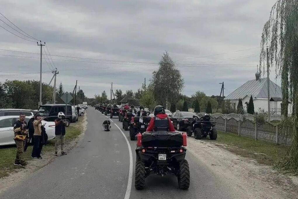 В Брянском районе прошел мотопробег по местам воинской славы