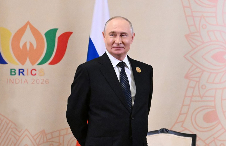 Путин прибыл на встречу в формате БРИКС+