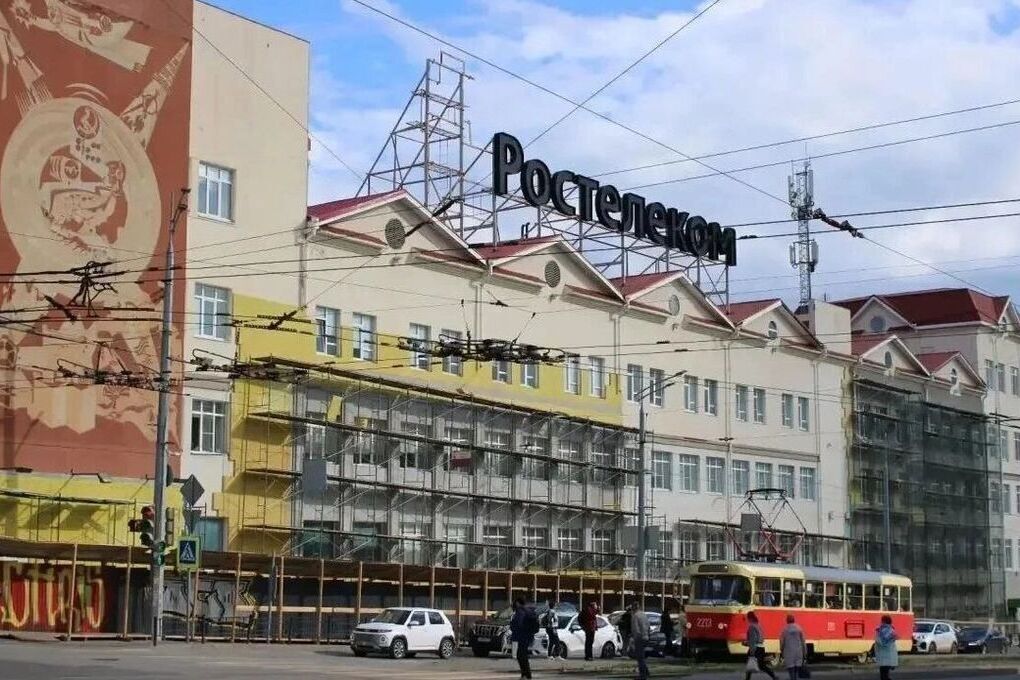 В Ижевске до конца октября обновят фасад Дома связи