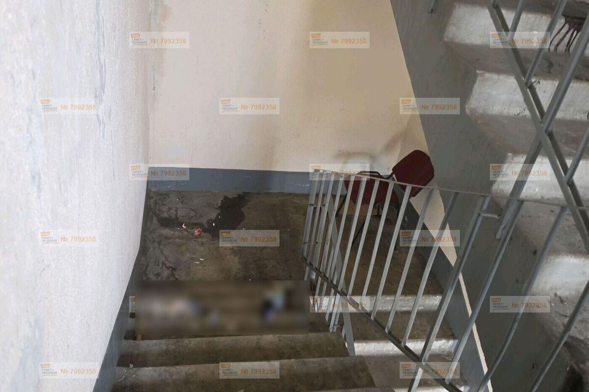 Стул для посиделок в кругу бутылок нашли на пожарной лестнице дома на Савушкина