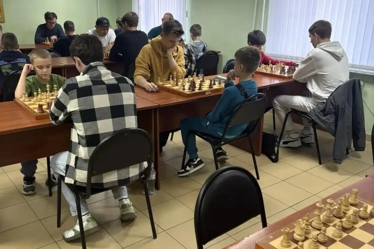 Серпуховичи сыграли в турнире по быстрым шахматам