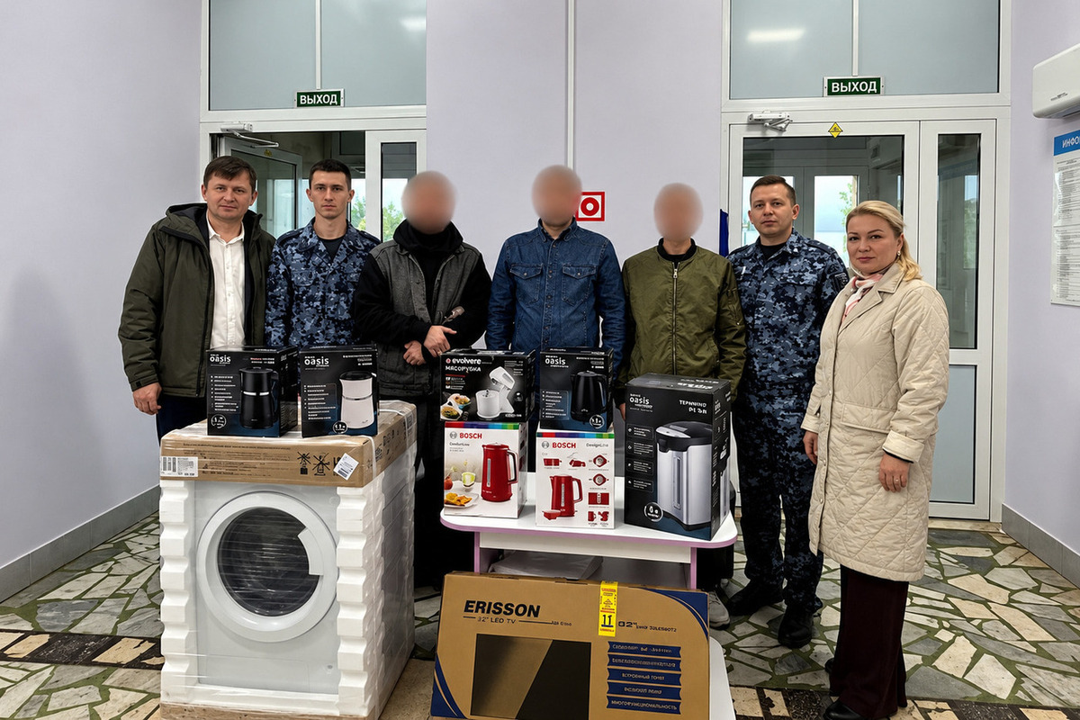 Осуждённые передали технику Кугесьскому детдому-интернату