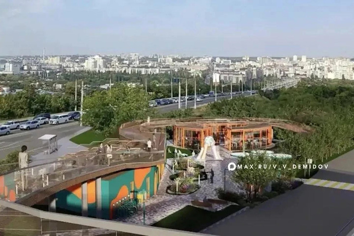 В Белгороде планируют преобразить смотровую площадку у «Школы 21»