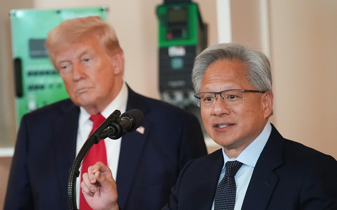 Трамп позвонил главе Nvidia и начал шутить над ним по громкой связи