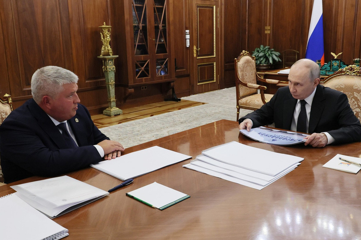 Владимир Путин и Александр Дронов обсудили ремонты новгородских школ