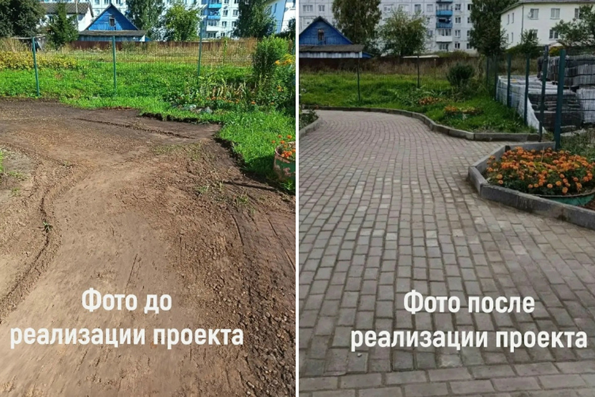 В Валдайском округе за 2 млн благоустроили территорию сельского детского сада