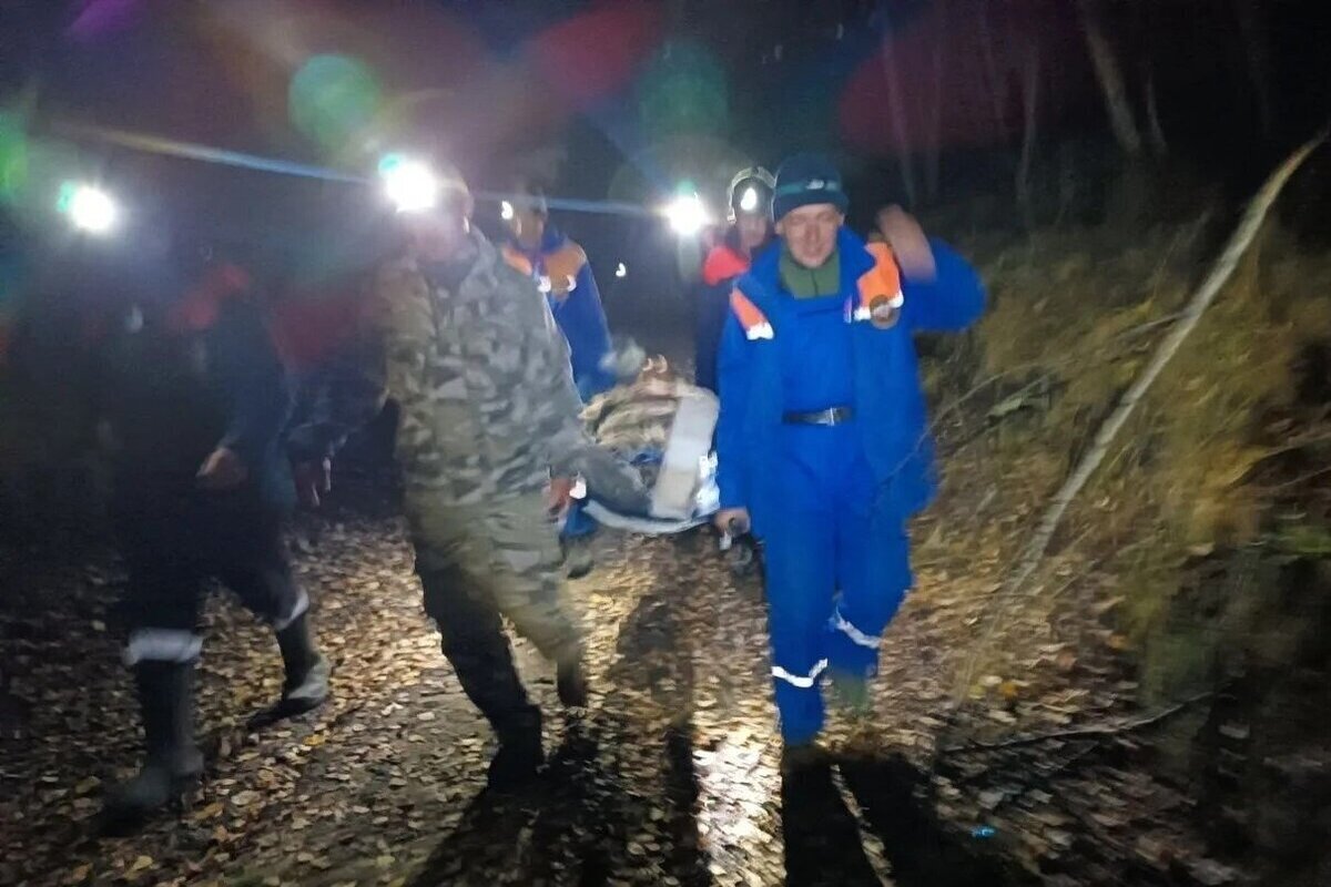 Спасатели пришли на помощь травмированному сборщику дикоросов из Бурятии раньше, чем медведь