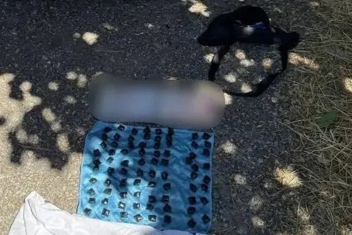 В Симферополе задержан наркокурьер с крупной партией гашиша