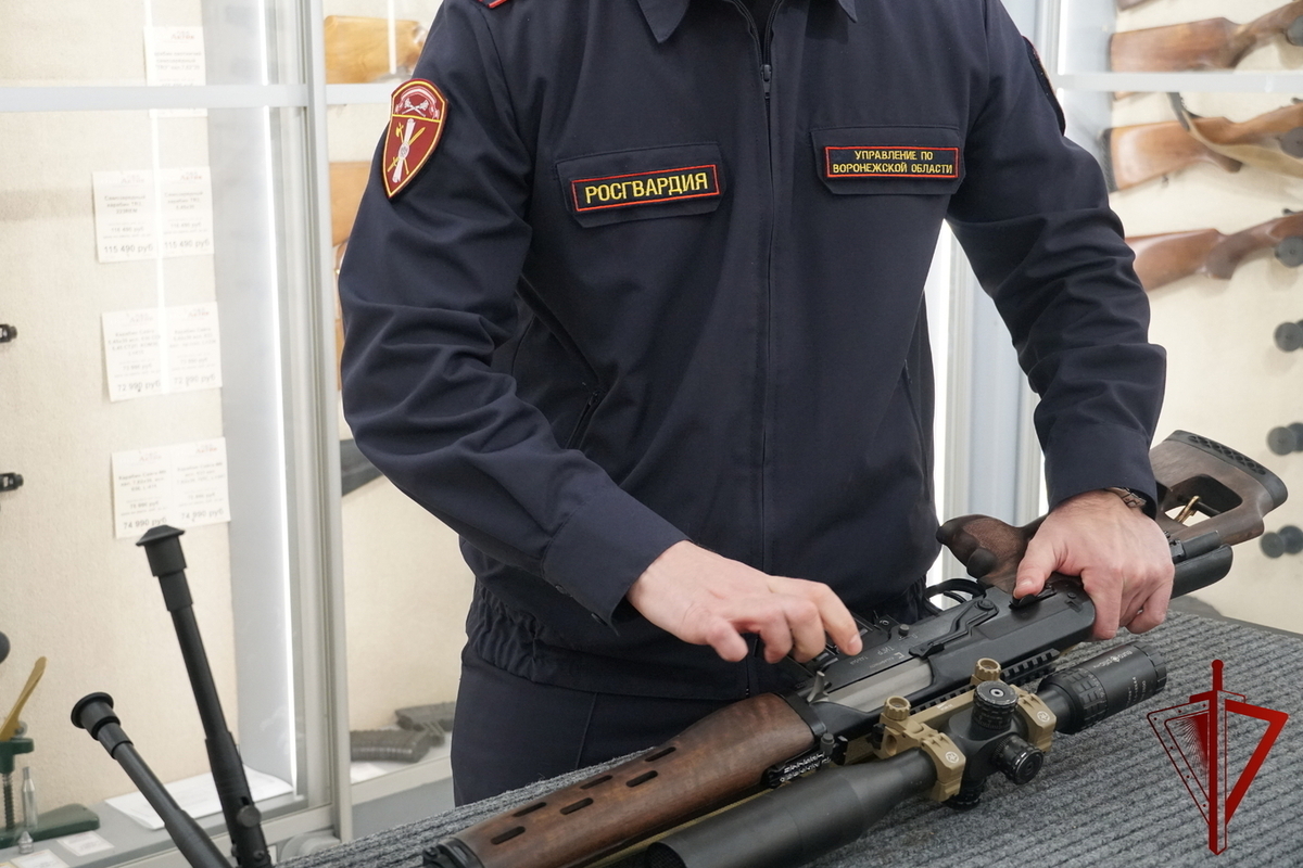 За неделю у воронежцев изъяли 23 единицы оружия
