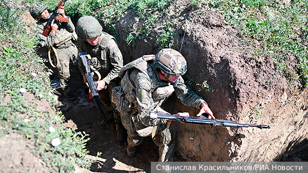ВС России пресекли попытку штурмовой группы ВСУ выйти из окружения под Гогино