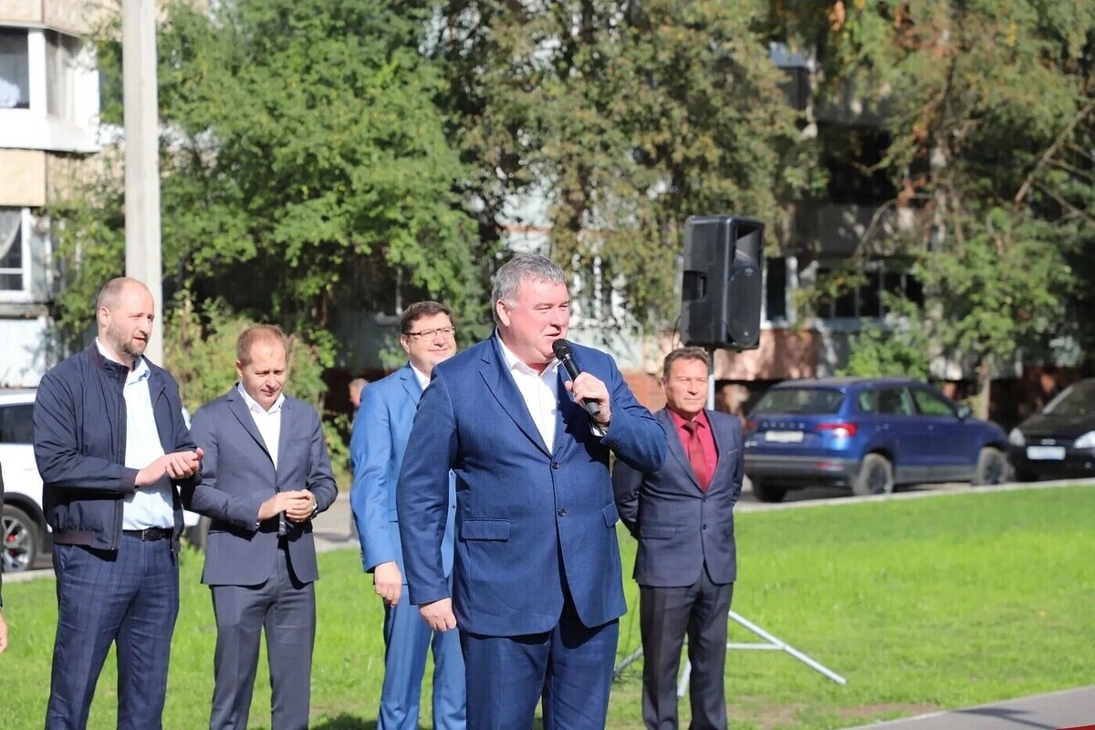 Илья Беспалов открыл в Туле многофункциональный сквер "Заречный"
