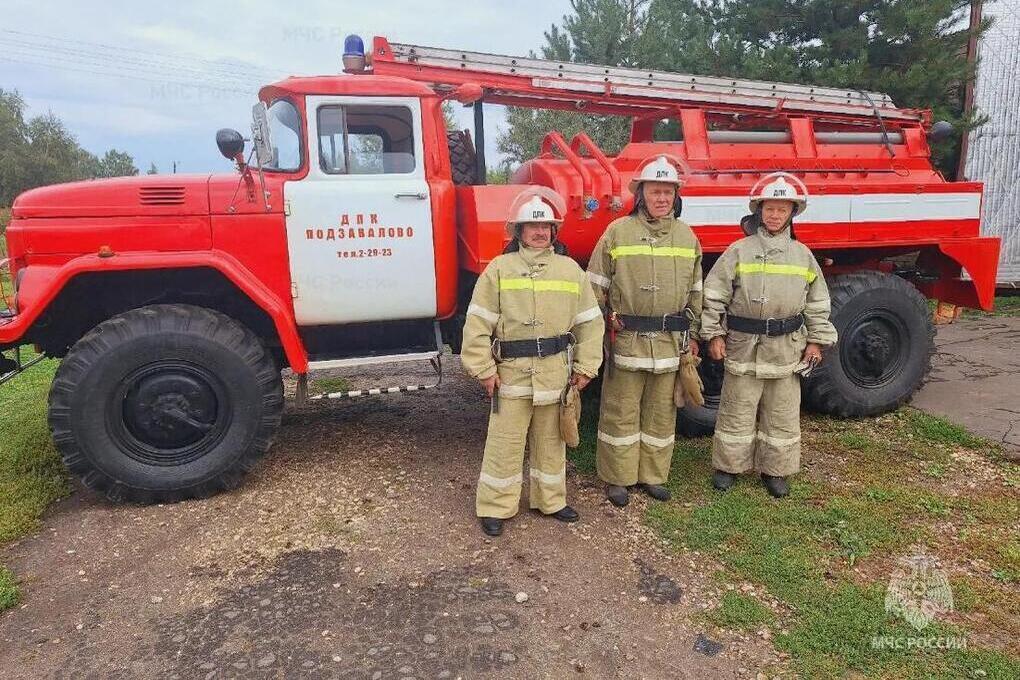 В Орловской области определили лучших добровольных пожарных