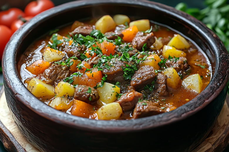 Домляма по-узбекски! По-нашему — ароматное мясо с овощами! Рецепт с яблоком