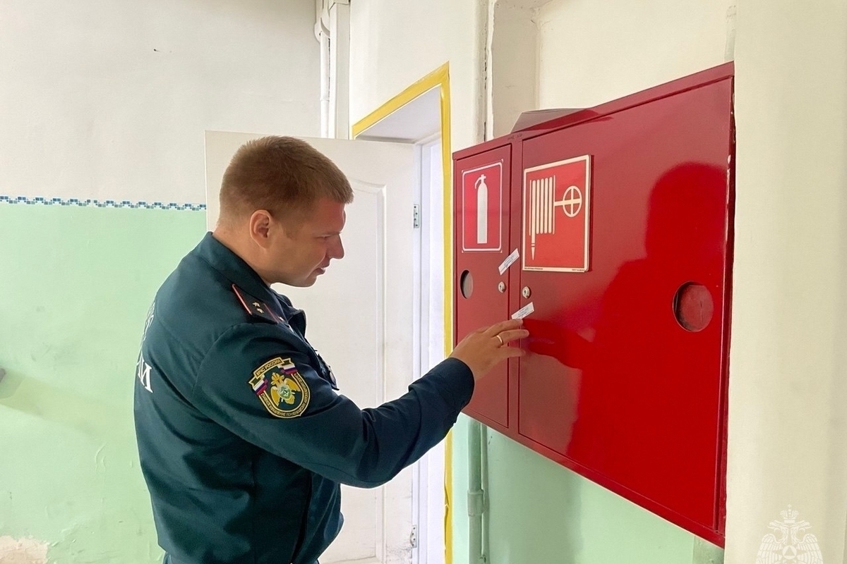 Оценка пожарной безопасности избирательных участков в НАО