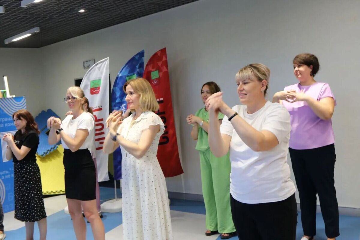Сотрудники «Энергосбыт Запорожье» включились в эстафету производственной гимнастики