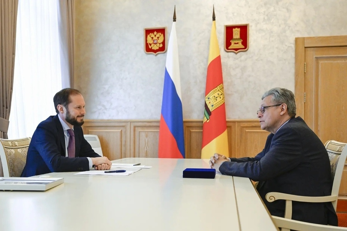 Виталий Королев встретился с руководителем регионального департамента ВГТРК Рифатом Сабитовым