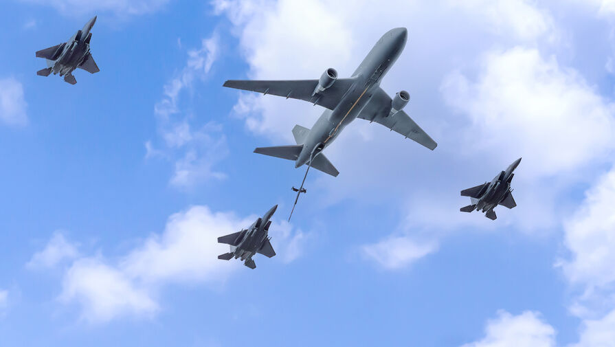 Самолет-заправщик ВВС США подал сигнал бедствия в 150 км от Нью-Йорка