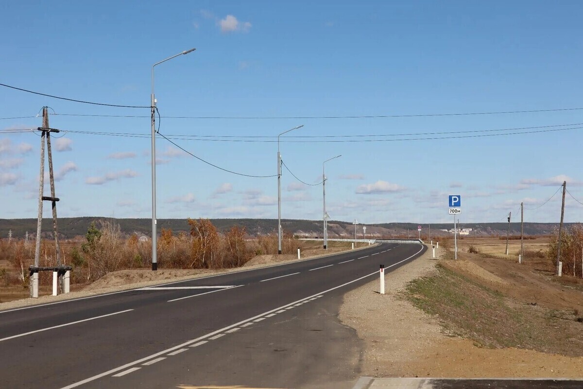 В Кангалассах завершили капремонт подъездной дороги