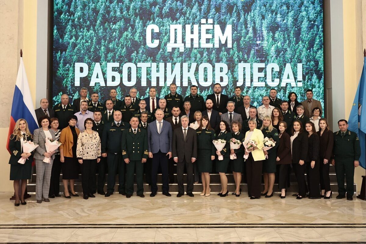 В Ульяновской области наградили работников лесного хозяйства ко Дню работника леса