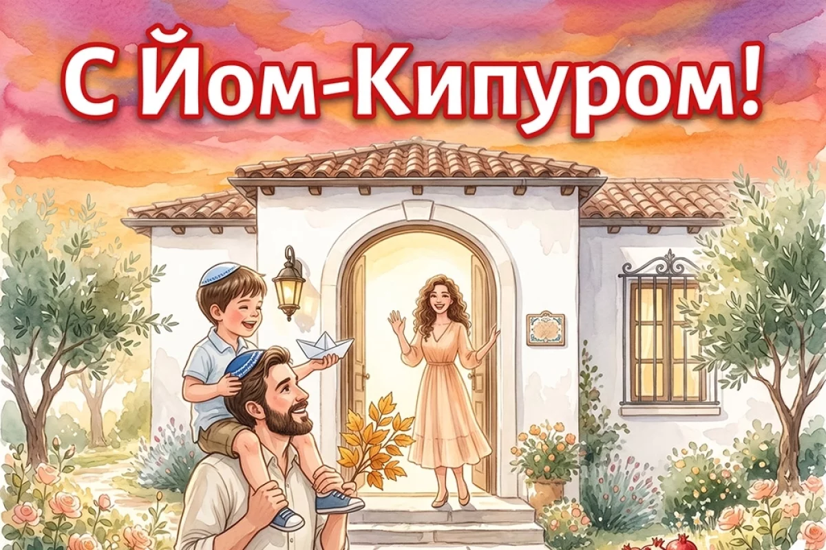 Новые открытки с Йом-Кипуром. Яркие картинки и пожелания в День искупления