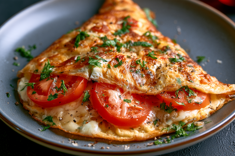 Яичный блинчик и сырная начинка: семья подсела на эту вкуснятину — нежные конвертики на завтрак