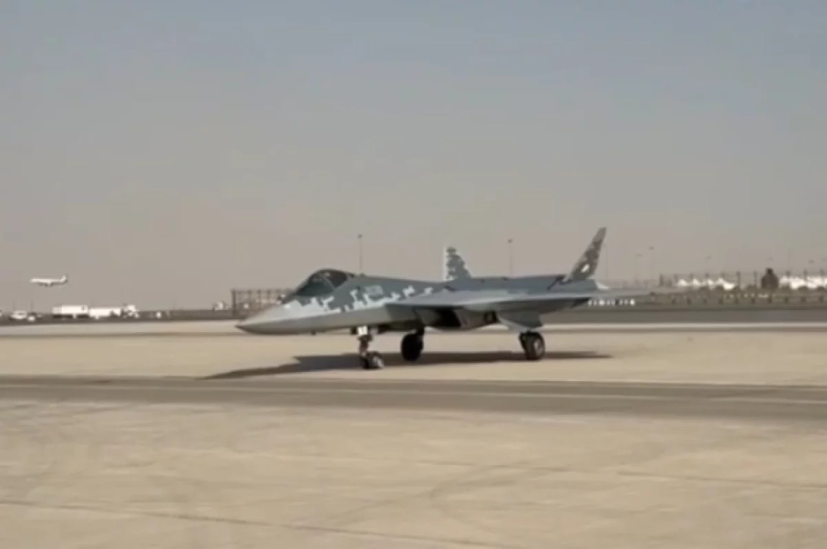 «Ростех» заявил об исключительной дальности полета истребителя Су-57Э