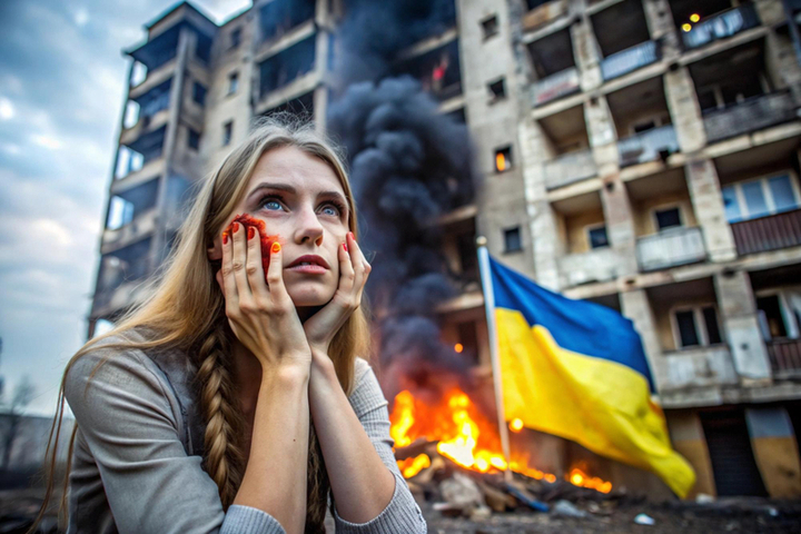 Киев окутал густой дым: Россия «ранила» Зеленского в самое сердце — 95-му кварталу конец