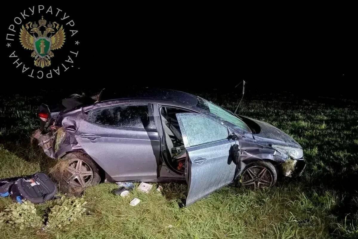 В Татарстане пьяный водитель погубил сына в ДТП