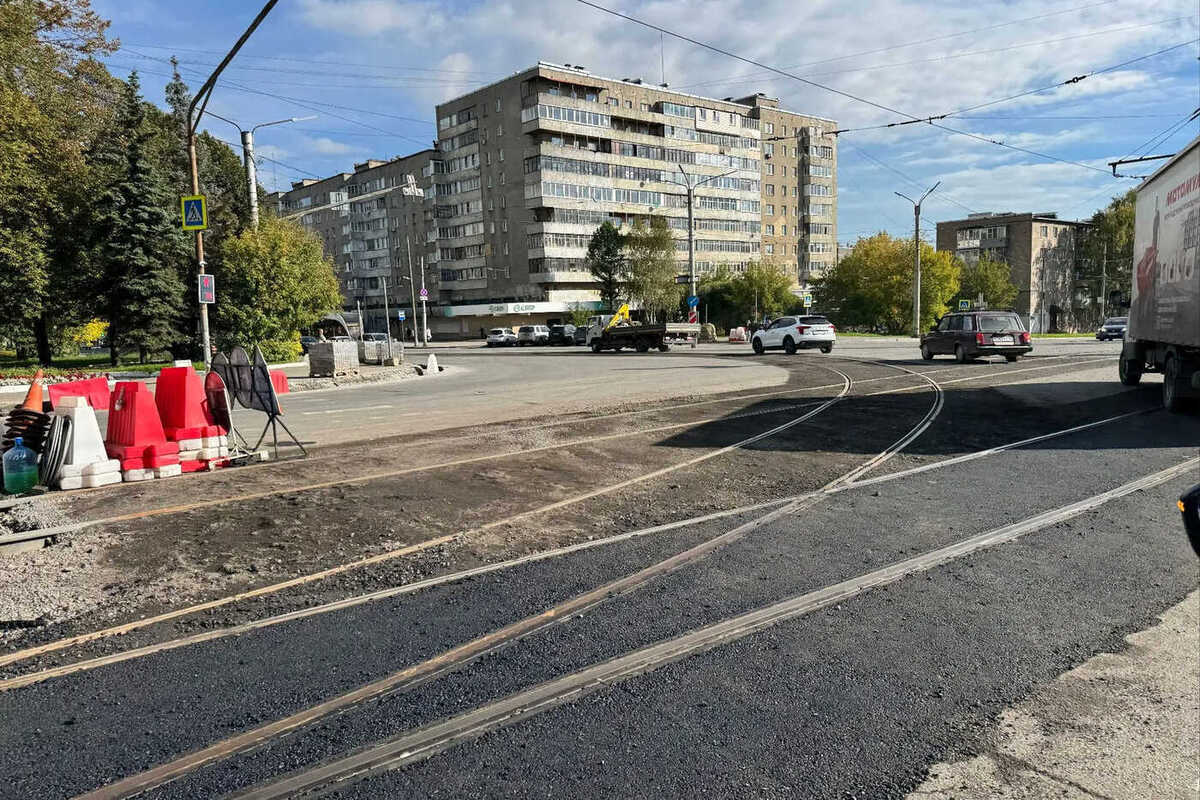 Проспект Победы в Череповце начали асфальтировать