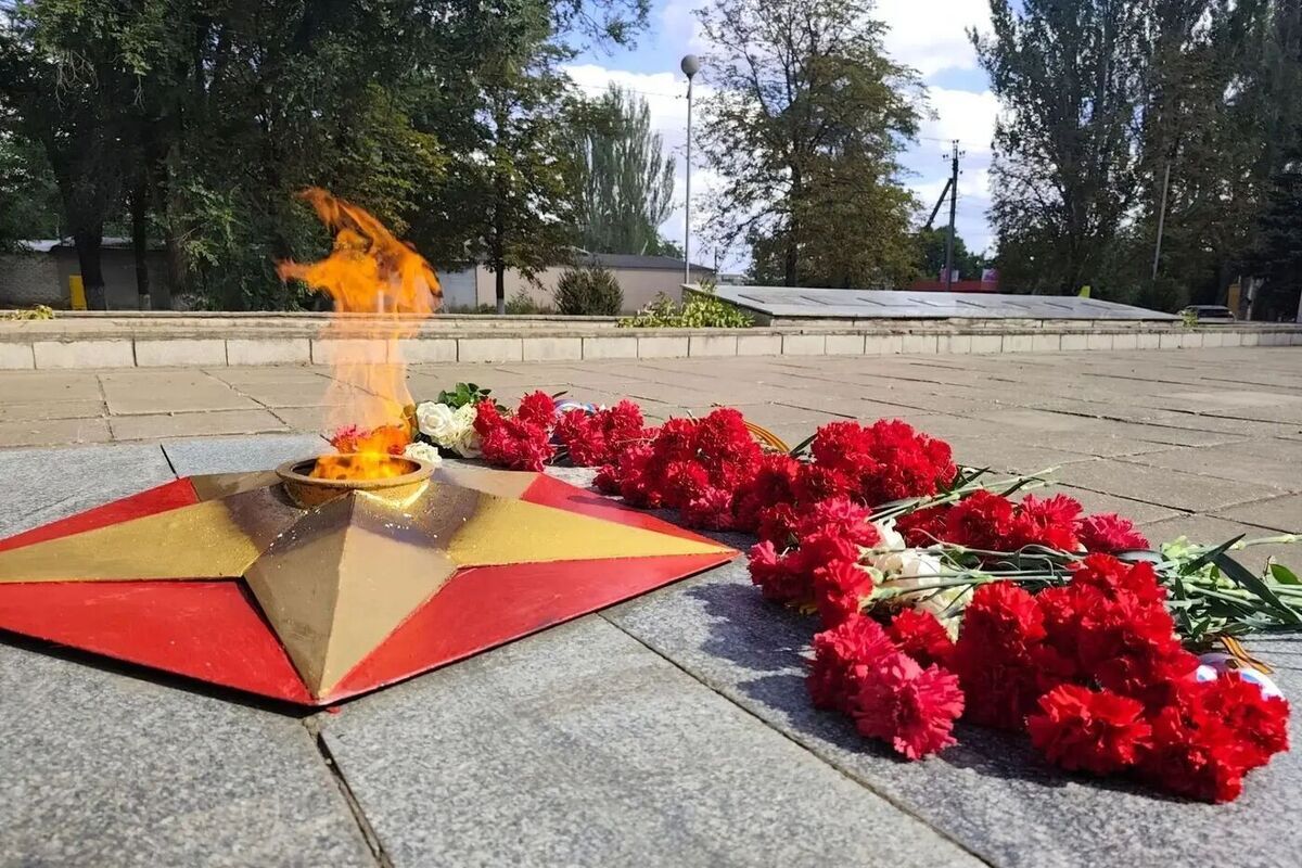В Пологовском округе почтили память героев Великой Отечественной войны