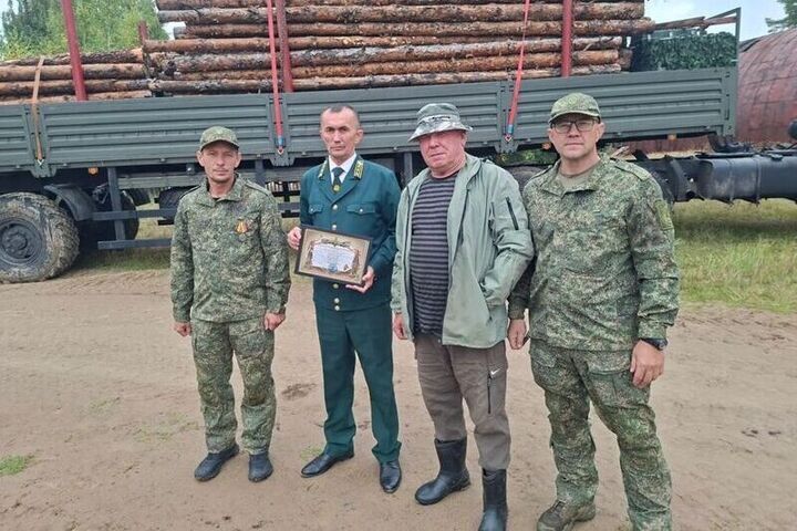 Лесничества Чувашии направили в зону СВО 50 кубометров пиломатериалов