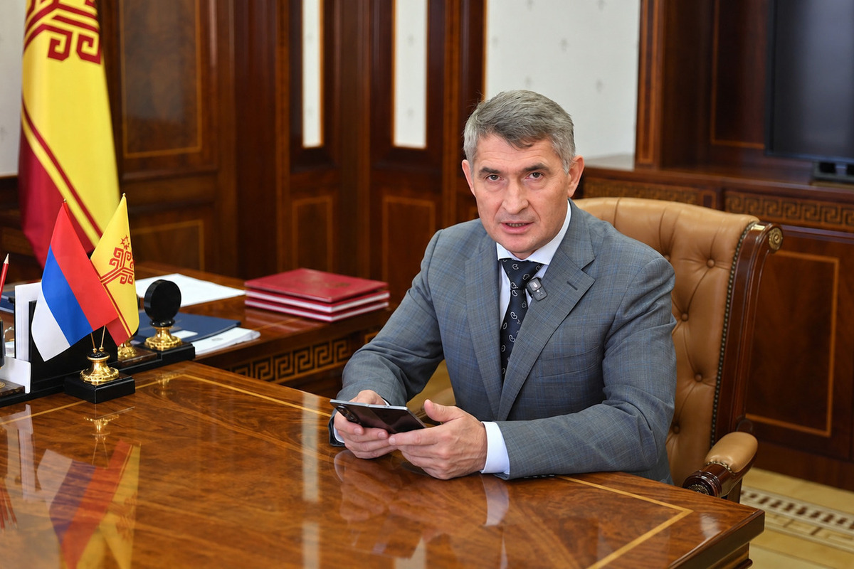 Глава Чувашии Олег Николаев проголосовал с помощью ДЭГ