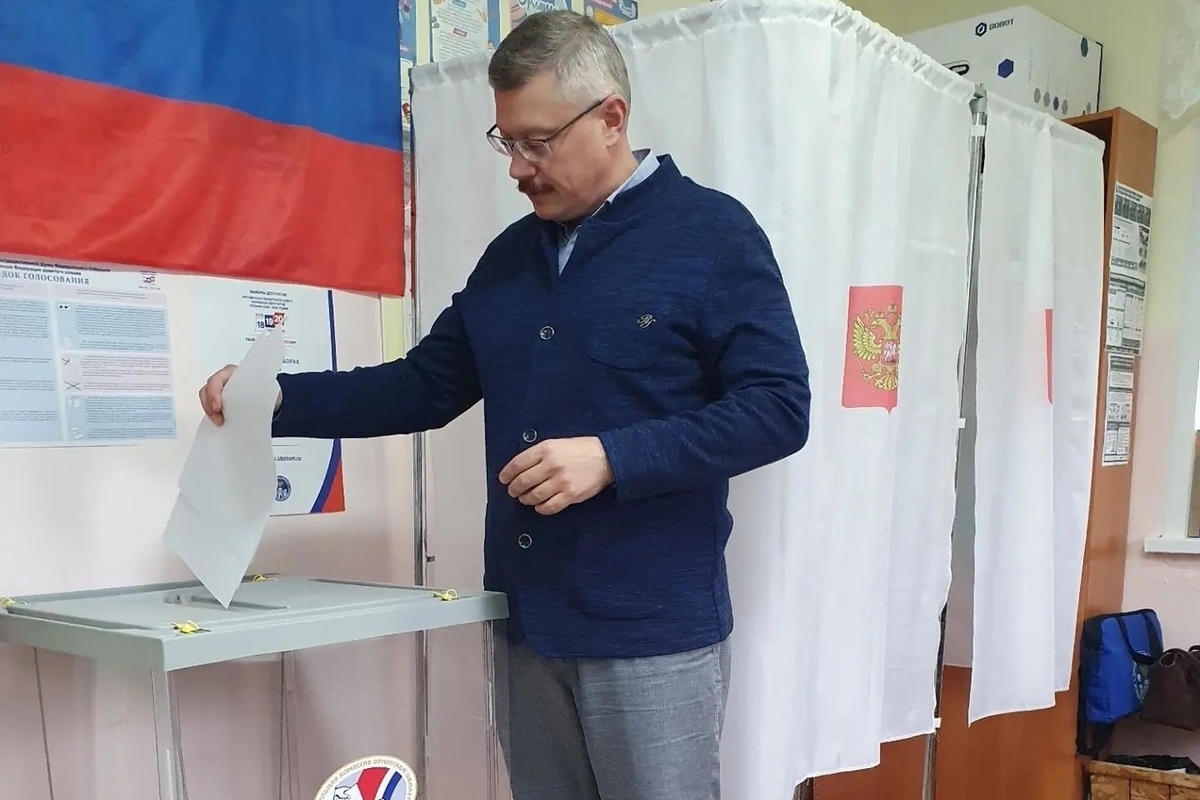 В выборах принял участие детский омбудсмен Орловской области