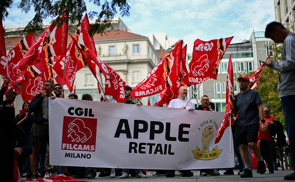 Сотрудники Apple в Италии объявили забастовку в день выхода нового iPhone