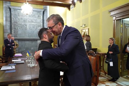 Зеленский поблагодарил Вучича