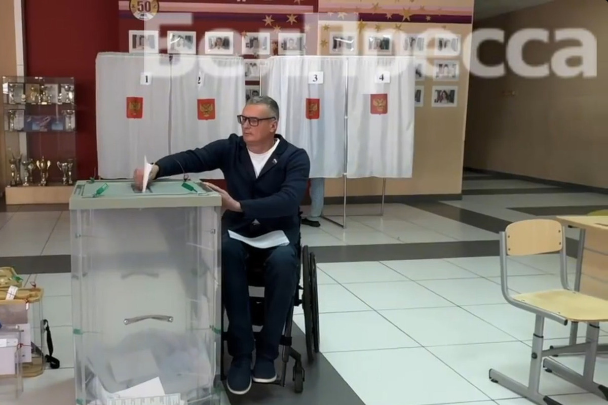 Старший тренер спортивной сборной Белгородчины отдал свой голос на выборах