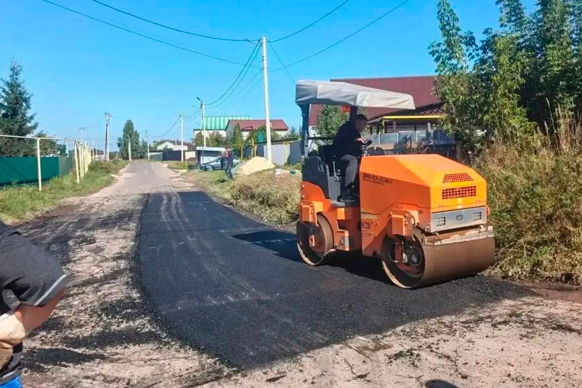 Дорога в Желтых Песках Липецкой области стала безопаснее