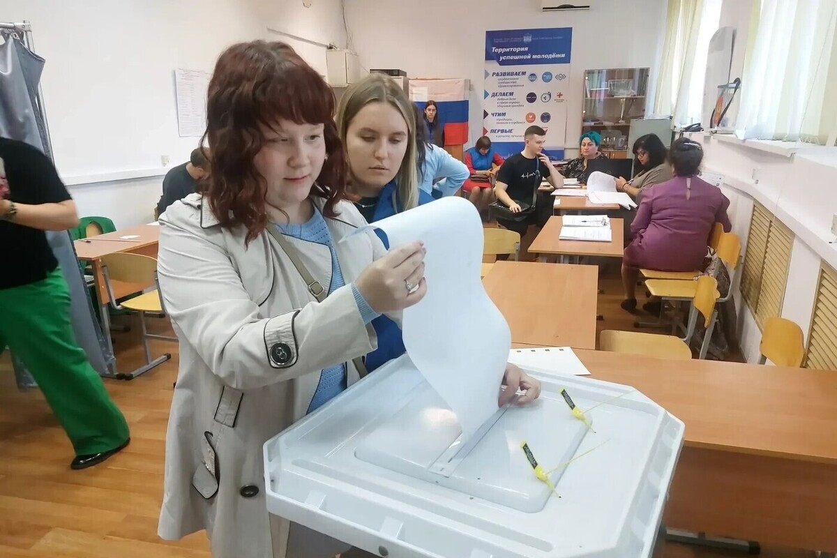 В Курской области подвели итоги первого дня голосования