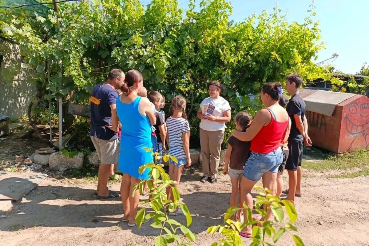 В запорожской Андреевке прошло мероприятие «Живи без пива, энергетиков и наркотиков»