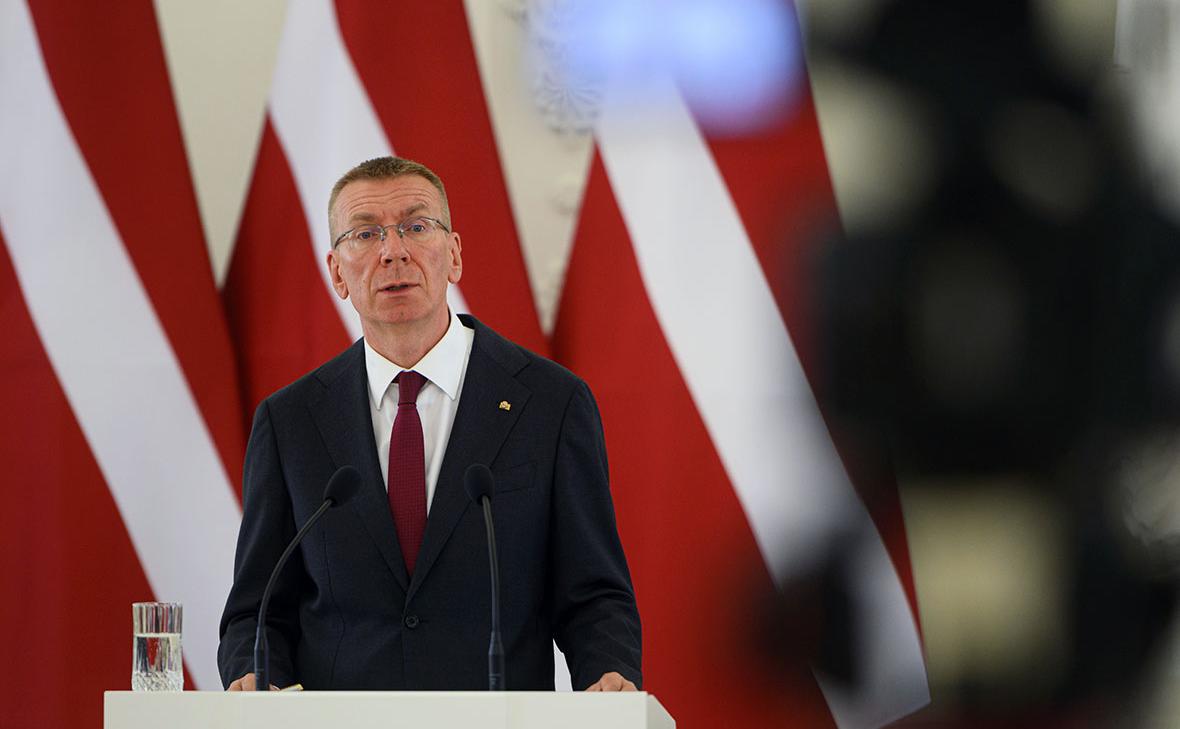 Президент Латвии заявил об отставании Европы в войне дронов