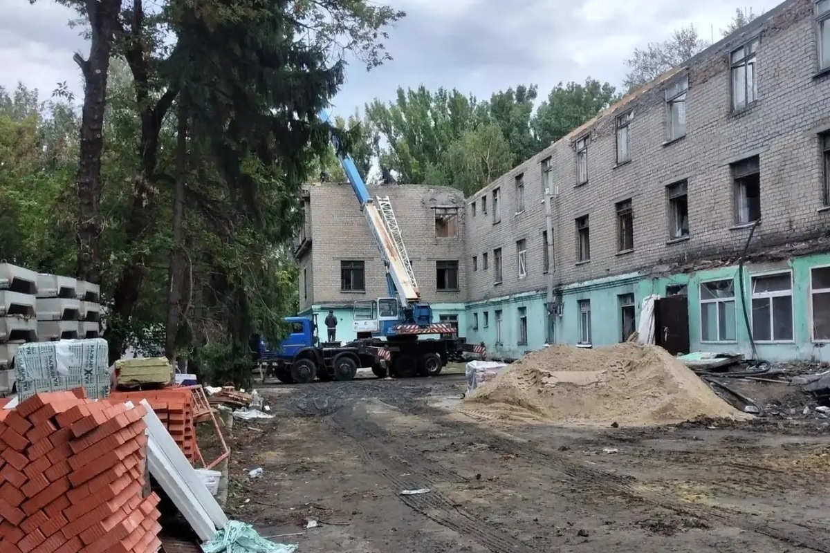 В Пензе ремонтируют поликлинику №4 на Парковой